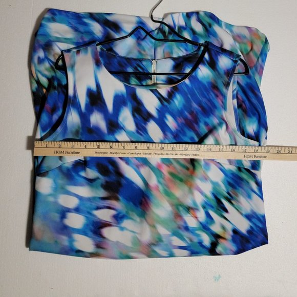 Calvin Klein 2XL Scuba Print Dress - Missing Size and Label Tag - Picture 11 of 11